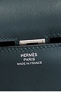 view 6 of 8 Hermes Swift Quelle Idole Kelly Doll Handbag in Vert Cypress & Vert Bosphore