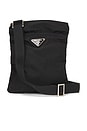 view 1 of 7 Prada Tessuto Messenger Bag in Black