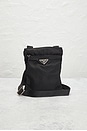 view 2 of 7 Prada Tessuto Messenger Bag in Black