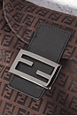 view 5 of 10 Fendi Zucchino Mama Baguette Shoulder Bag in Brown