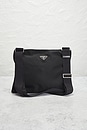 view 2 of 8 Prada Tessuto Messenger Bag in Black