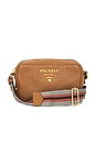 view 1 of 10 Prada Vitello Phenix Camera Bag in Tan