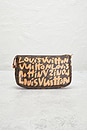 view 3 of 7 Louis Vuitton X Stephen Sprouse Monogram Graffiti Pochette Accessoires Shoulder Bag in Brown