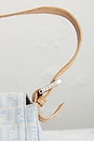 view 7 of 8 Fendi Zucchino Mama Baguette Shoulder Bag in Light Blue