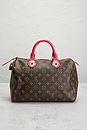view 3 of 9 Louis Vuitton Monogram Speedy 30 Handbag in Brown