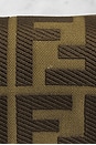 view 8 of 8 Fendi Vitello King FF Embroidered Re-Edition Baguette Shoulder Bag in Khaki
