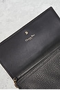 view 6 of 8 Dior Diorama Wallet On Chain in Black