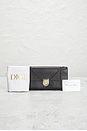 view 8 of 8 Dior Diorama Wallet On Chain in Black