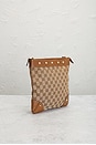 view 4 of 8 Gucci Studded Nailhead Flat Messenger Bag in Beige