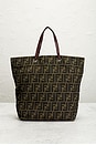 view 3 of 9 Fendi Zucca Tote Bag in Brown