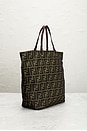 view 4 of 9 Fendi Zucca Tote Bag in Brown