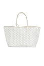 view 1 of 9 Goyard Saint Louis PM Tote Bag in White