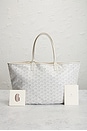 view 9 of 9 Goyard Saint Louis PM Tote Bag in White