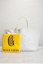 view 10 of 10 Goyard Anjou Reversible PM Tote Bag in White