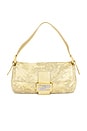 view 1 of 9 Fendi Lace Baguette Shoulder Bag in Gold
