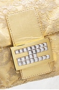 view 6 of 9 Fendi Lace Baguette Shoulder Bag in Gold