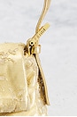 view 8 of 9 Fendi Lace Baguette Shoulder Bag in Gold