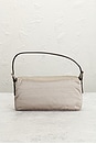 view 3 of 10 Fendi Satin Baguette Shoulder Bag in Ivory