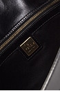 view 6 of 10 Fendi Studded Baguette Shoulder Bag in Black