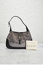 view 10 of 10 Gucci Velour Jackie 1961 Hobo Bag in Grey