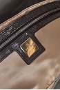 view 6 of 10 Fendi Satin Baguette Shoulder Bag in Grey