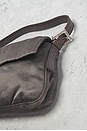 view 9 of 10 Fendi Satin Baguette Shoulder Bag in Grey