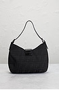 view 3 of 9 Fendi Zucca Shoulder Bag in Black