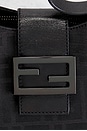view 5 of 9 Fendi Zucca Shoulder Bag in Black