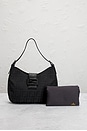view 9 of 9 Fendi Zucca Shoulder Bag in Black