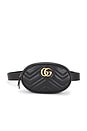 view 1 of 8 Gucci GG Marmont Belt Bag in Black