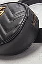 view 7 of 8 Gucci GG Marmont Belt Bag in Black