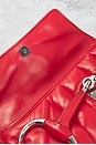 view 7 of 8 Gucci Horsebit Clutch in Red