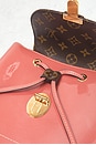 view 7 of 9 Louis Vuitton Monogram Hot Springs Backpack in Red