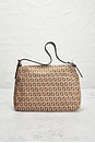 view 3 of 10 Fendi Zucchino Mama Baguette Shoulder Bag in Beige