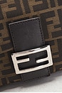 view 5 of 9 Fendi Zucca Mama Forever Baguette Shoulder Bag in Tobacco Brown