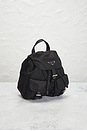 view 4 of 10 Prada Tessuto Backpack in Black