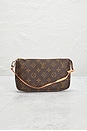 view 2 of 8 Louis Vuitton Monogram Pochette Accessoires Shoulder Bag in Brown
