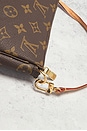 view 7 of 8 Louis Vuitton Monogram Pochette Accessoires Shoulder Bag in Brown