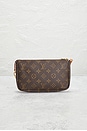 view 3 of 10 Louis Vuitton Monogram Pochette Accessoires Shoulder Bag in Brown