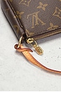 view 6 of 10 Louis Vuitton Monogram Pochette Accessoires Shoulder Bag in Brown