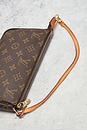 view 7 of 10 Louis Vuitton Monogram Pochette Accessoires Shoulder Bag in Brown