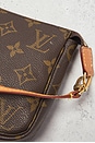 view 9 of 10 Louis Vuitton Monogram Pochette Accessoires Shoulder Bag in Brown
