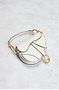 view 4 of 10 Dior Saddle Bag in White