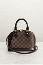 view 2 of 9 Louis Vuitton Damier Ebene Alma BB Handbag in Brown