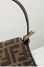 view 7 of 8 Fendi Zucca Mama Forever Baguette Shoulder Bag in Tobacco Brown