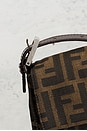 view 7 of 8 Fendi Zucca Baguette Shoulder Bag in Tobacco Brown