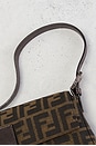 view 8 of 8 Fendi Zucca Baguette Shoulder Bag in Tobacco Brown