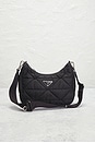 view 2 of 10 Prada Padded Re-Nylon Shoulder Bag in Black