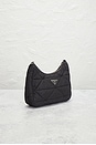 view 4 of 10 Prada Padded Re-Nylon Shoulder Bag in Black