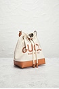 view 4 of 8 Gucci Logo Bucket Bag in White